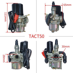 Hệ Thống Lọc Gió Bộ Chế Hòa Khí Xe Máy Xe Tay Ga Động Cơ 2 Thì Honda TACT 50 SA50 NB50 TG50M Dio 24 30 AF24 SP ZX34 35 Kymco