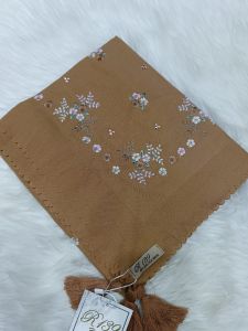 hijab segiempat R139 new motif seruni