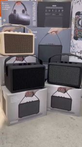 ลำโพงบลูทูธไร้สาย รุ่น M4 เสียงดี ปรับเสียงเบส แหลมได้ ขนาดพกพา เบสแน่น พร้อมที่หิ้ว มีแถมป้ายให้ติดค่ะ