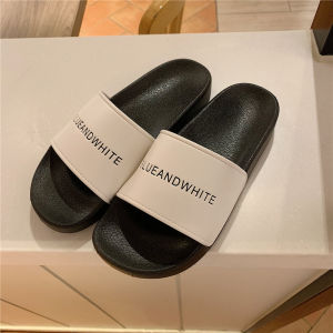 Womens Summer Casual Beach Sandals Soft Bottom Slip-On Outdoor Wearable Anti-Slip Trendy Flat Heel Plastic Upper Slippers