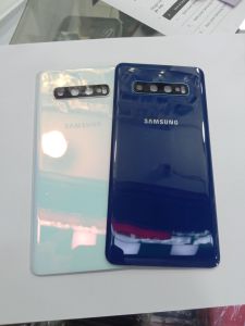 Tutup belakang atau Beckdor plus ring lensa camera Samsung Galaxy S10plus