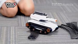 Đồ Chơi Xe Tank Tương Lai Điều Khiển Từ Xa (Đen) VECTO VT6615A/BK