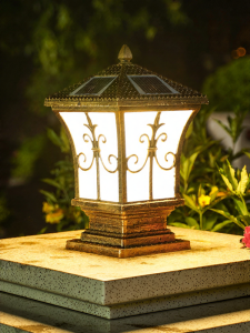 GUANGPAIKE | Waterproof Ultra Bright Solar Pillar Light