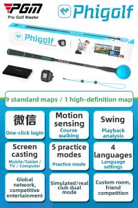 PGM GOLF | Indoor Golf Swing Analyzer Screenable Smart Sensor