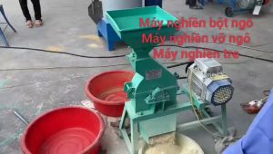 Khung Máy Nghiền Tre Không Mô tơ Giá Rẻ TẶNG KÈM 1 SÀNG