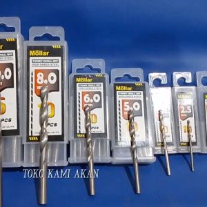 Mata Bor Besi / Mata Bor Baja Mollar TERLENGKAP