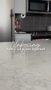 AQARA VIDEO DOORBELL G4 (2-WAY TALK / DOORBELL / FULL HD / WIDE ANGLE / MICRO SD UPTO 512GB / AA BATTERY OR AC DC / WI-FI / FICIAL RECOGNITION / CHIME INCLUDED / PUSH NOTIFICATION / 2 YEAR PARTS WARRANTY / LIFETIME TECHNICAL SUPPORT)