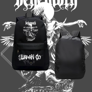 Backpack Pria Dewasa Motif Band Metalik Desain Terbaru 2025