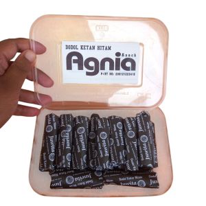 Dodol Garut AGNIA Rasa Ketan Hitam Kemasan Box 500 Gr Best Quality