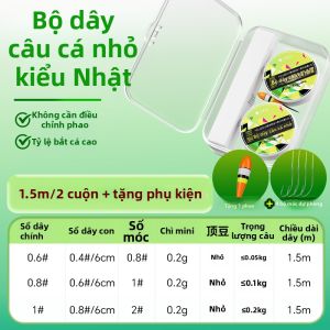 XIAOFENGXIAN | Bộ Đồ Câu Cá Nhỏ Phong Cách Nhật