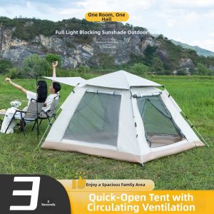 JIBUZHE | Outdoor Portable Auto Open Folding Overnight Insulated Sun Protection Tent