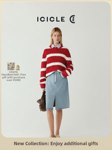 ICICLE | Spring Cotton Denim Skirt