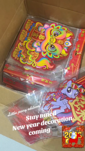 【Local Ready Stock】2026 Chinese New Year | Horse Couplets Fu Word Decorations Hangng Ornaments & Door Stickers |