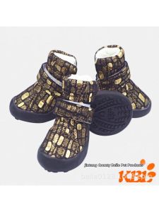 Breathable Cute Autumn Fabric Dog Shoes