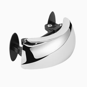 180° NO Blind Spot Motorcycle Windshield Wide Angle Rearview Mirror Clear Parabolic HD Convex Mirror Mirror Part Tools Stickable
