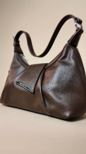 MICHAELA Effortless Ruched Handbag Knot Handle Dual-Carry Sling Bag for Office Shopping HB7506160 CX