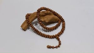 Tasbih kayu langka TESEK MERAPI ngurak 100 % Asli Alami Model pipih roda
