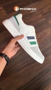 Phoenix Kitaro Sepatu Sneakers Pria - Grey/White