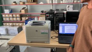 Máy in hp P2035 card in formater tháo máy