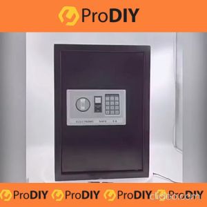 Premium Digital Safe Box Home Office Hotel Money Jewelry Vault Safety Box Security Keypad Peti Besi Simpanan Black White