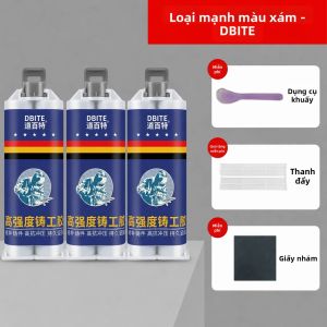 Keo Dán Kim Loại Cường Độ Cao AB Casting Chất Bịt Kín Epoxy Dùng Cho Gang Nhôm Bộ Tản Nhiệt 200 ℃ Chịu Nhiệt Độ Cao