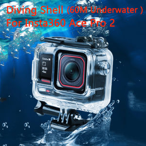 Waterproof Housing Case for Insta360 Ace Pro 2 Diving Protective Underwater Dive Cover 60M for Insta360 Ace Pro 2 Accessorie