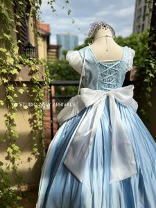 Cinderella Style Blue Dress Big Skirt Birthday