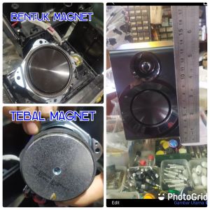 Mini speaker hi-fi original panasonic bass reflektor bagus kuat