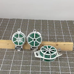 Cuộn dây kẽm bọc nhựa buộc đồ buộc cây cảnh đa năng kèm dao cắt