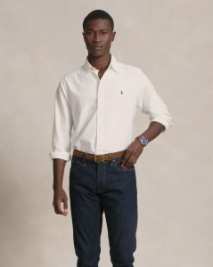 Polo Ralph Lauren Men Classic Fit Garment-Dyed Oxford Long Sleeve Shirt