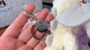 In Stock UK jellycat Flying Dragon Keychain Pendant Snow Dragon Shiryu Pink Dragon Pendant Accessories Christmas Gift