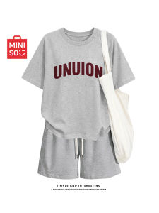 GOOJODOQ | Short Petite Summer Cotton Sports Set
