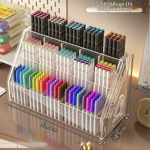 WEIAI | Multipurpose Pen Holder Large Capacity Desk Organizer