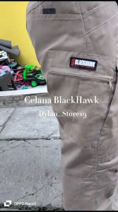 Celana Blackhawk Outdoor bahan Drill Katun tebal celana tactical celana outdoor celana lapangan