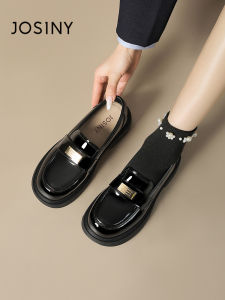 Josiny | Comfort Soft Sole Black Loafer 2026 Summer New