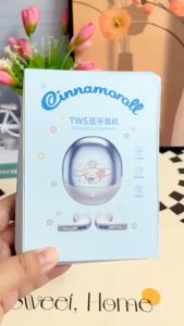 หูฟัง Sanrio หูฟังบลูทูธ 5.4 พร้อมไมโครโฟน HIFI เสียงสเตอริโอ True Wireless Bluetooth หูฟังไร้สาย