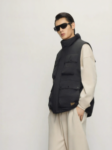 Guvet | Black Gold Windbreaker New Winter Down Vest 5.0