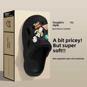 Mens Outdoor Beach Wear-Resistant Slippers Summer 2025 New Style Anti-Slip Driving Cool Sandals Breathable EVA Material