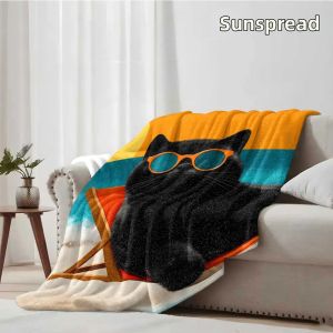Beast Kingdom | Chăn Mềm Mại Ấm Áp Chất Liệu Flannel Nhẹ Nhàng Ấm Áp Thích Hợp Làm Quà Giáng Sinh Halloween Trang Trí Nhà Cửa Chất Liệu Polyester Lông San Hô Dễ Mang Theo.