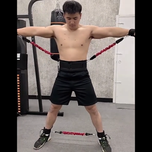 Winmax Boxing Training Resistance Bands Set Exercises Leg Waist Arm Ankle Adjustable Resistance Belt for Boxing MMA Home Gym Equipment