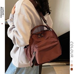 LUSUO | Womens Lightweight Oxford Casual Crossbody Bag Small