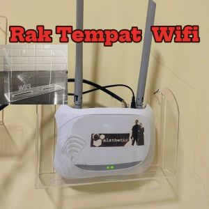Rak Tempat Wifi router Rak dinding Wifi router
