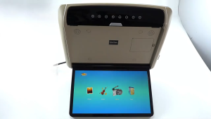 RF1928M Car Ceiling TV 19 inch Roof Mount MP5 Player Multimedia Video Player 1080P Support USB TF Card HDMI AV input FM Ambient Light For MPV