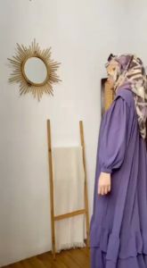 K-FASHION Gamis Polos Kala Rayon Cringkle Airflow Terbaru Busui Lembut Baju modern lebaran mewah