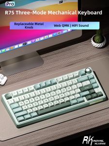 RK ROYAL KLUDGE | Mechanical Wireless Tri-Mode Customizable Keyboard