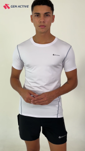 GEN ACTIVE Kaos Manset Pria Baju Baselayer Dry Fit Olahraga Cowok Pakaian Sport Gym Fitness Running