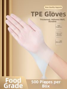 KEKESHANGJIA | Food-Grade PVC & TPE Kitchen Dishwashing Waterproof Durable Thickening Gloves