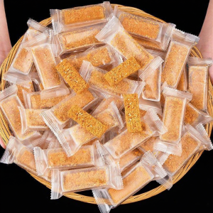 Egg Flavored Crisp Roll Snack Small Packaging Handmade