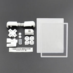 1Set For NDSL Multi Color Buttons Key Set + Upper Lower Plastic Screen Mirror Lens Panel Game Accessorie