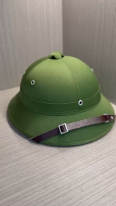 Mũ cối Phíp sơn lòng sần - chât liệu phíp ép nhiệt bao đập thoải mái không vỡ sơn lòng vân sần phong cách mũ cối Tàu thập niên xưa